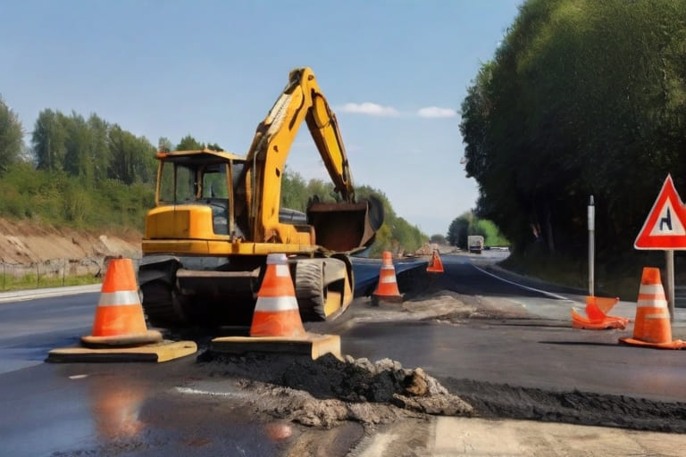 укладка асфальта на дорогу Калуга